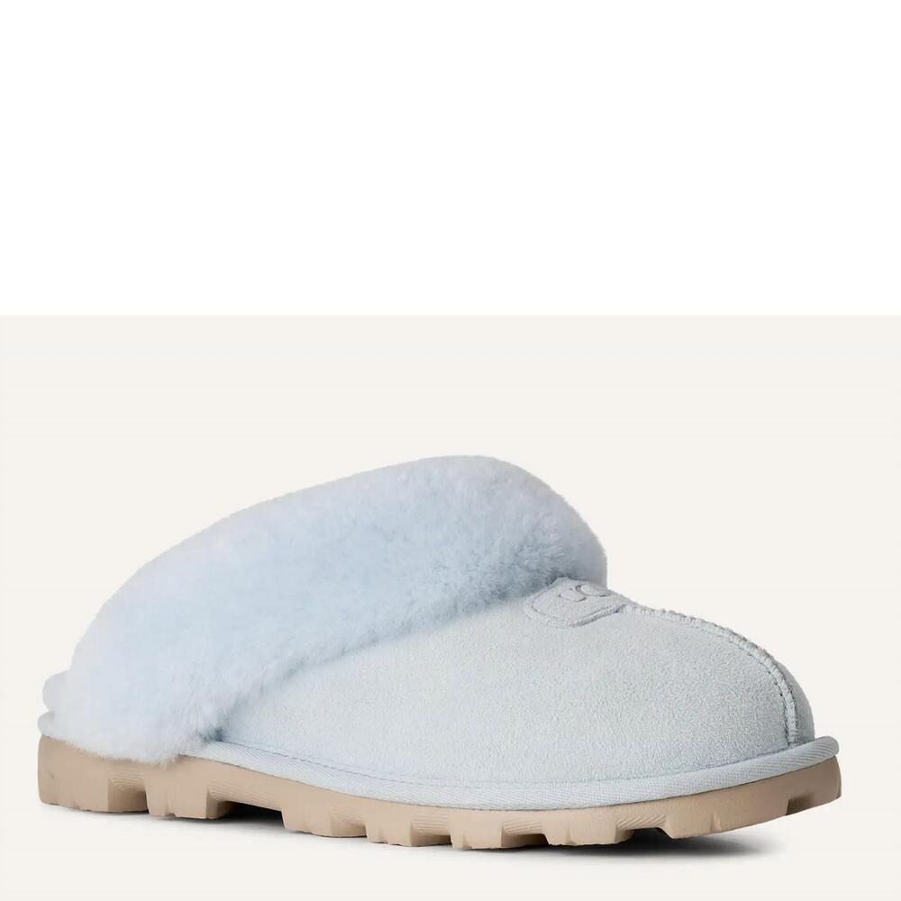 NEW UGG women's coquette slippers in sky blue